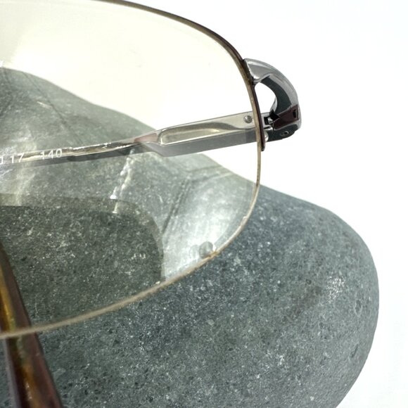 Vintage Jaguar Eyeglass Frames Model 3342-276 Bronze Tortoise Half Rim 55-17-140 - Picture 14 of 14